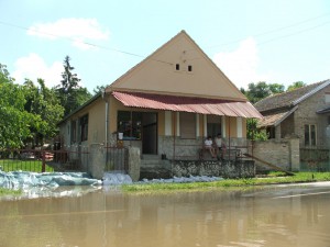 Dunaj dobiedzal do rodinných domov