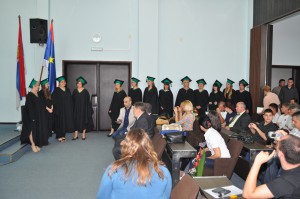 Rektor a profesori Vysokej školy sv. Alžbety