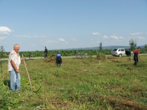 Hložianski ekológovia z Banšule urobia príjemný kútik