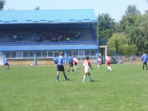 Zo zápasu najmladších futbalistov vo Vrbare