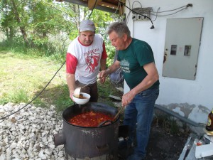 Kuchárovi Vladimírovi Dudášovi občas asistoval aj Michal Jurík