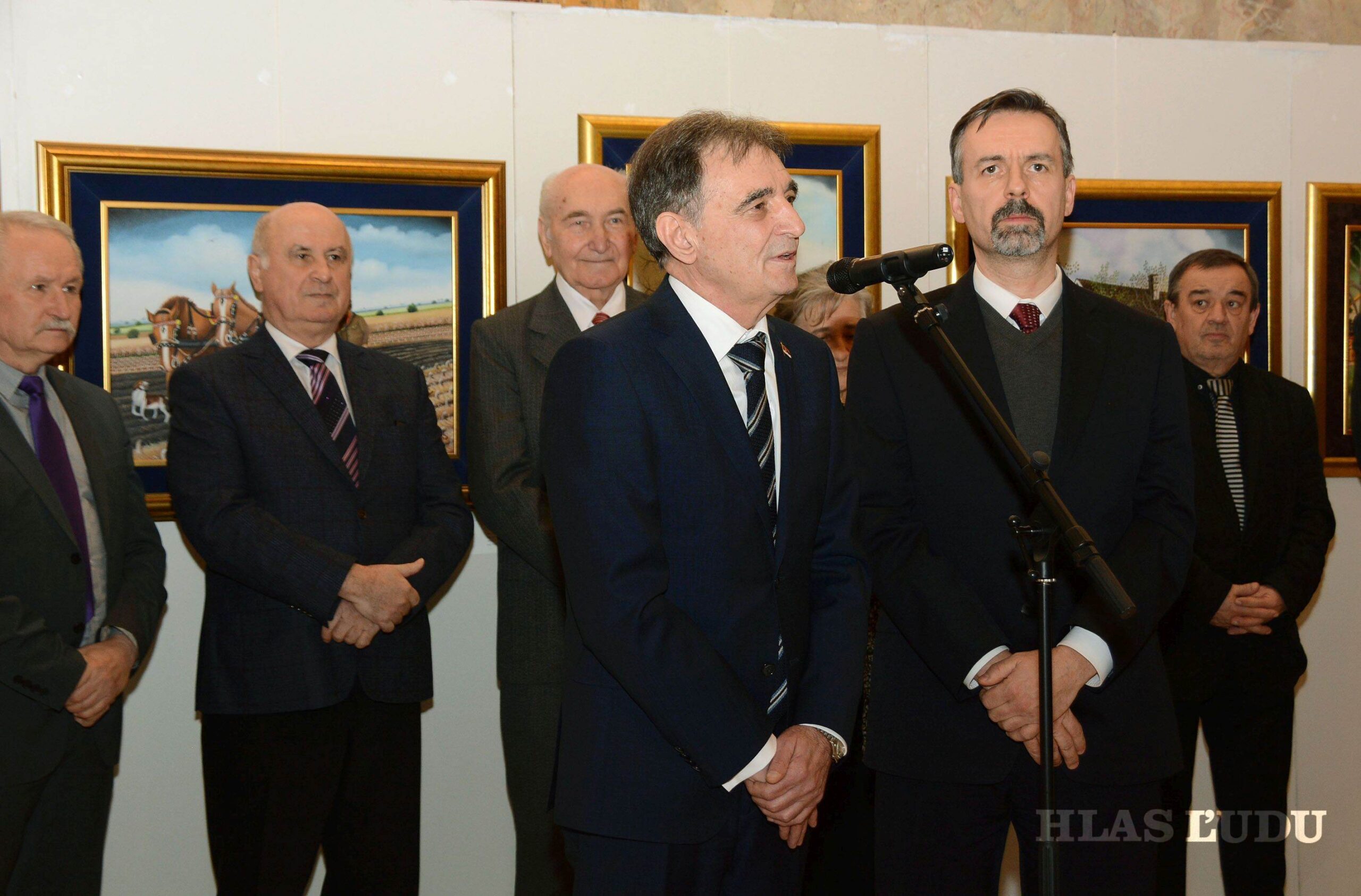 Výstavu otvoril Šanji Dermaku, Veľvyslanec Srbska v Bratislave