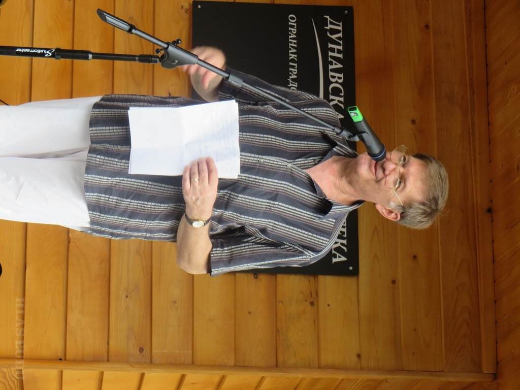 Riaditeľ Mestskej knižnice Dragan Kojić