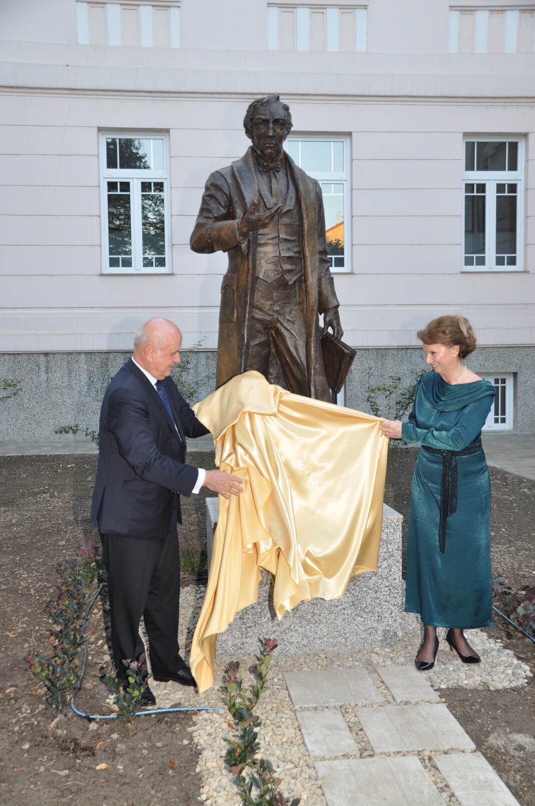 Pri odhalení busty Jána Kollára