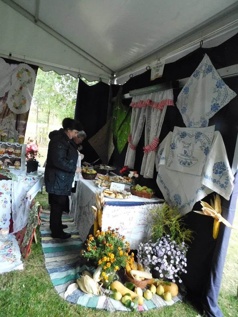 Odmenený stánok spolku žien z Botoša