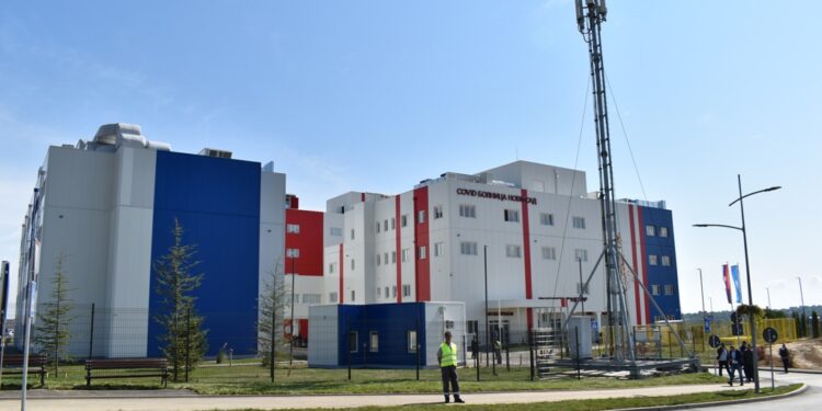  Nová covid nemocnica na Mišeluku sa rozprestiera na 19 500 m2