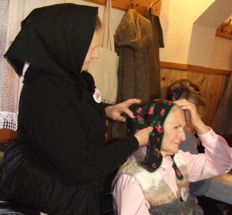 Pivničanky pri výrobe čepca