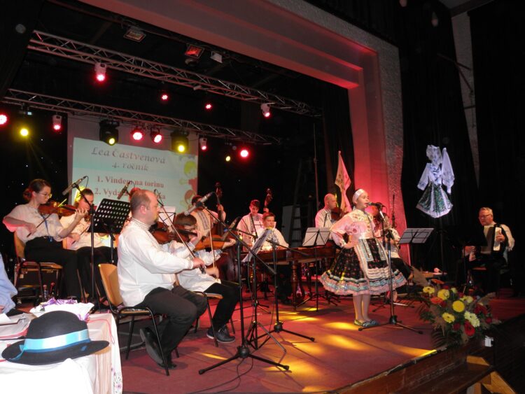 V ľudovom orchestri hrali dvanásti hudobníci