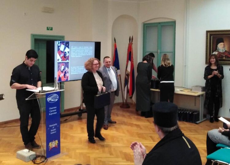 Ocenenie prijala úradujúca riaditeľka múzea Anna Séčová-Pintírová