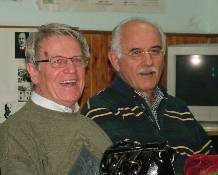 Jovan Adamov a Kornelije Bata Kovač v Selenči (2009)