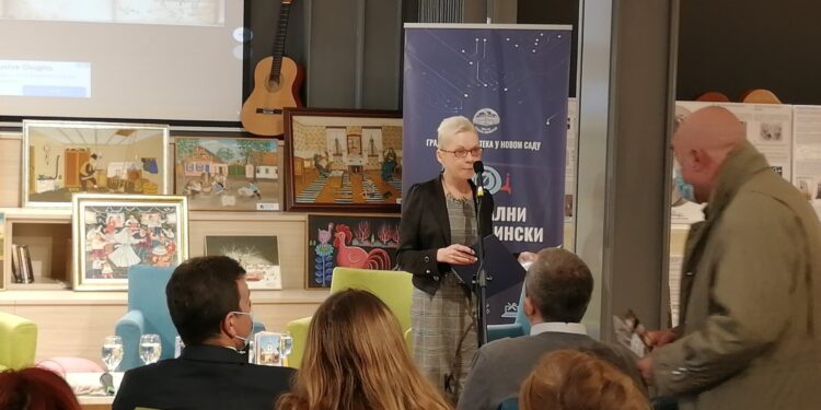 Anna Žolnajová-Barcová, riaditeľka GIU, predstavila činnosť galérie (foto: z archívu GIU)