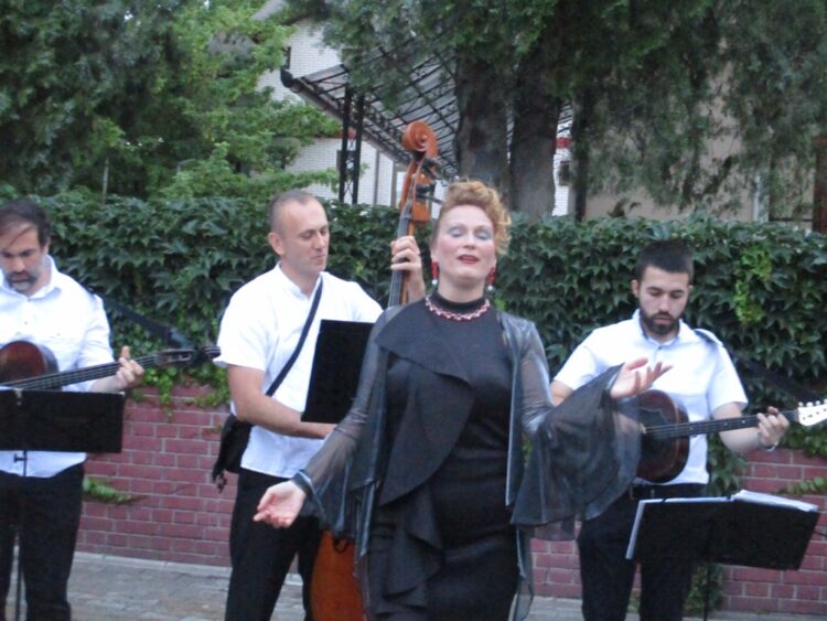 Z vystúpenia opernej umelkyne v Starej Pazove