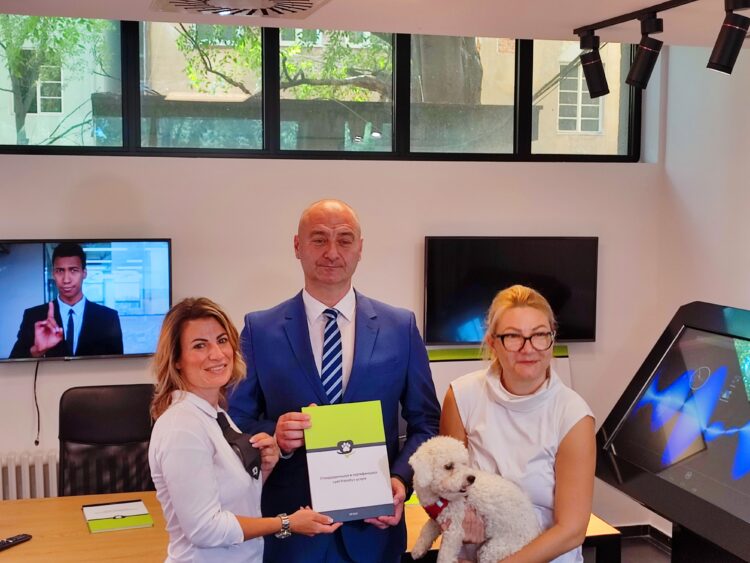 Andrea Mladinová, Nenad Ivaniševic a Nataša Pavlovićová