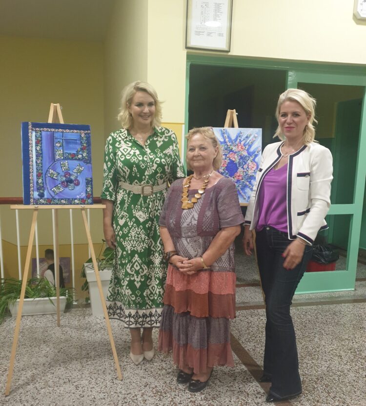 S autorkou výstavy Annou Babiakovou