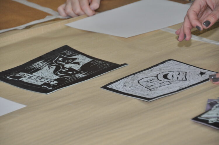 Vzory práce s linoleom