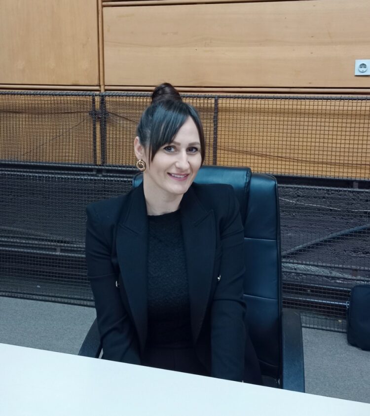 Zástupkyňa tajomníčky ZO Stará Pazova Tatjana Graovcová-Kristićová