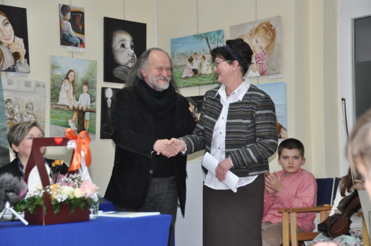 Gratulácia k otvoreniu novej samostatnej výstavy