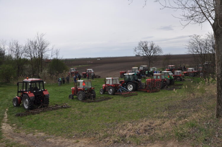 Prichystaní vyraziť do chotára smerom ku Kulpínu