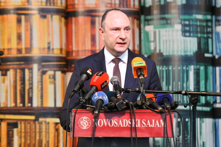 Primátor Nového Sadu Milan Ðurić