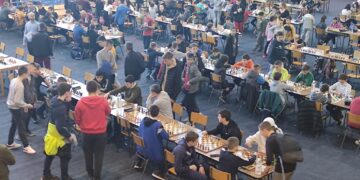 Zápasy zohralo zo 210 nádejných šachistov (foto: z archívu organizátorov turnaja)