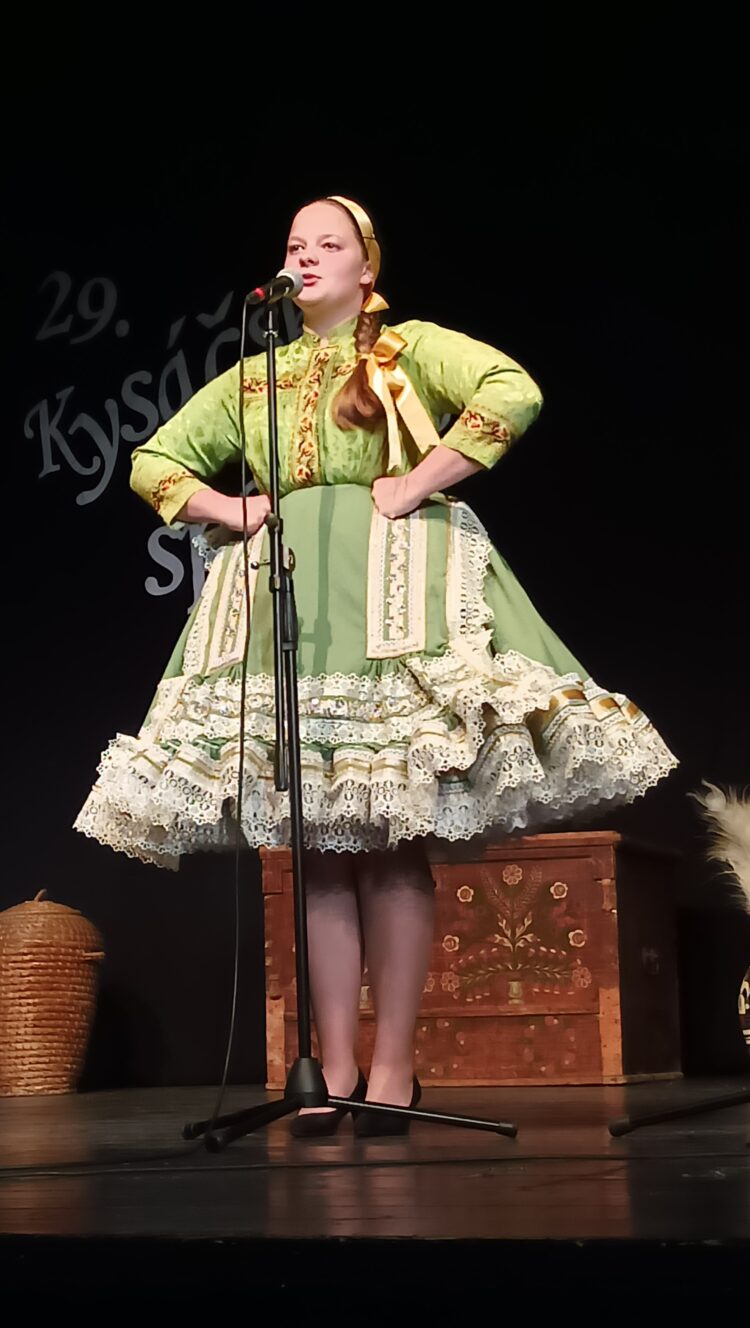 Marína Šmitová, druhoodmenená predstaviteľka KC Kysáč v Pivnici