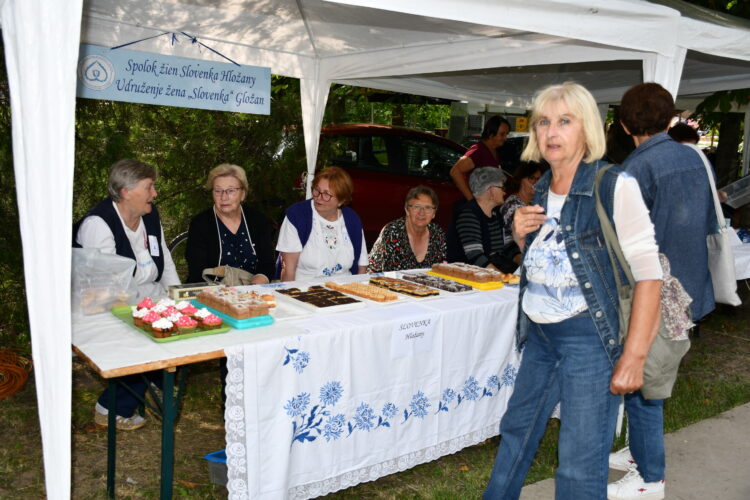Stánok Slovenky z Hložian