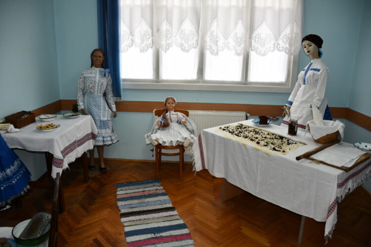 Záber z etnografickej výstavy