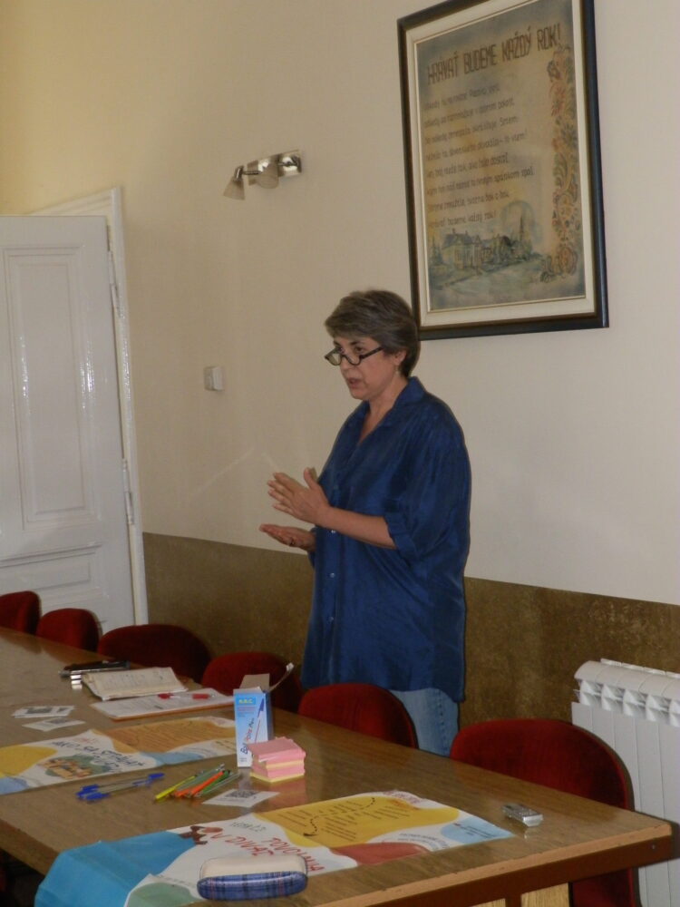 Miroslava Blažićová prezentovala projekt SVD