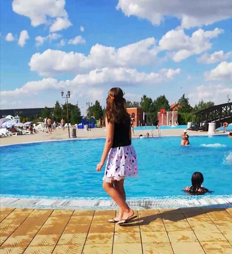 Komplex bazénov je priam ideálnym miestom na strávenie dovolenky či letných prázdnin