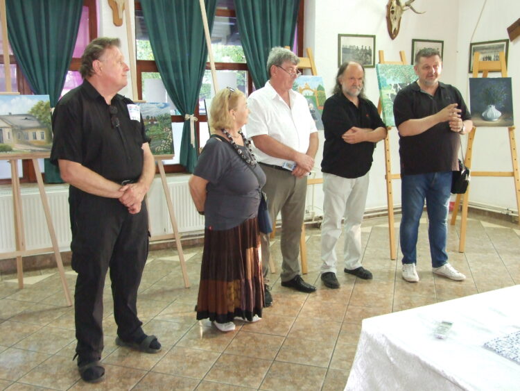 Z otvorenia výstav v Kulpíne