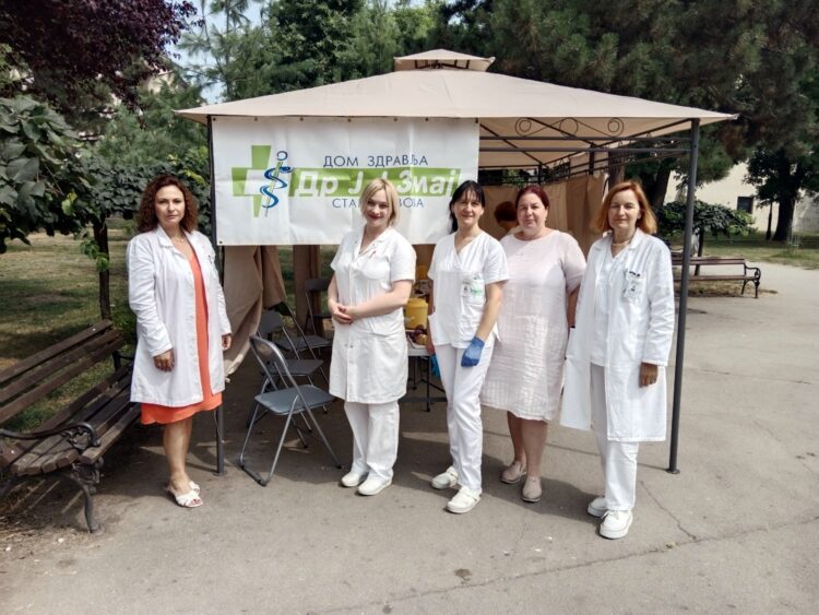 Zamestnankyne Domu zdravia v Starej Pazove