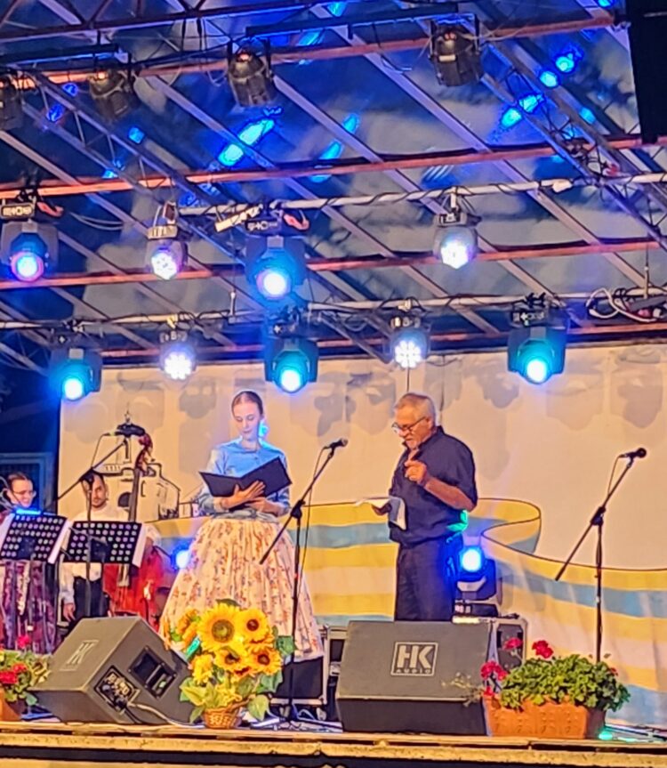 Prítomným sa prihovoril Ondrej Hlavča, predseda Rady MS Padina