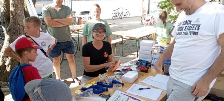 Evidovanie účastníkov bike touru