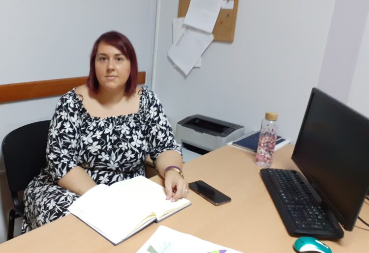 Zorana Damjanovićová, psychologička v Stredisku pre sociálnu prácu v Petrovci