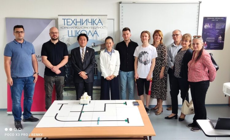 Spolupráca s Mitsubishi – projekt Podpora tímu pre výskum a rozvoj robota (foto: z archívu Technickej školy)