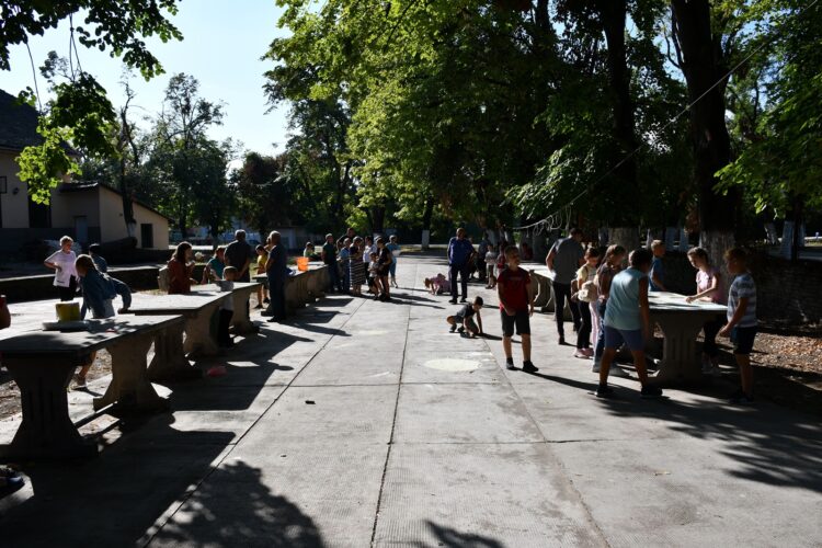 Kreslenie na trhovisku