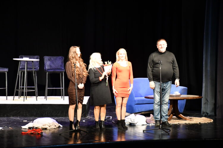 Poklona herečiek a režiséra zo Spišského divadla na záver PDD