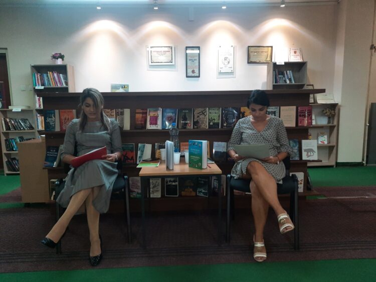 Moderátorky Eldena Stanićová a Sandra Novakovová