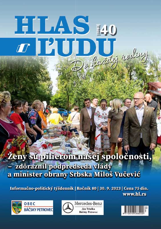 Čislo 40/2023 Hlas Ludu