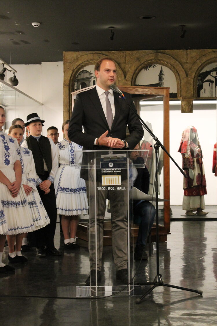 Boris Konček, tretí tajomník Veľvyslanectva Slovenskej republiky v Belehrade