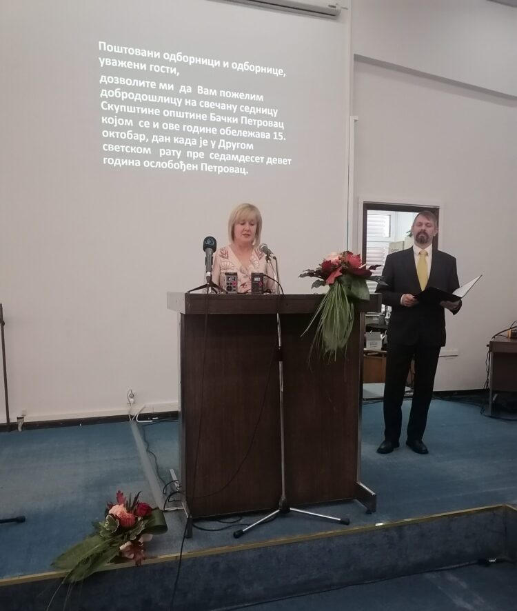 Príhovor predsedníčky obce Jasny Šprochovej