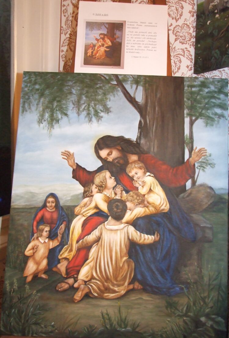 Obraz Ježiš a deti