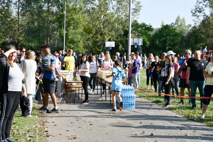 Čakanie rodičov pri cieli