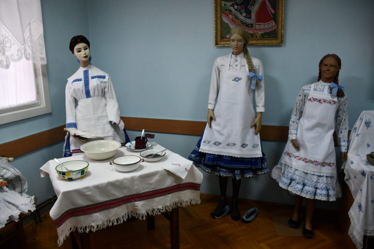 Časť etnografickej výstavy