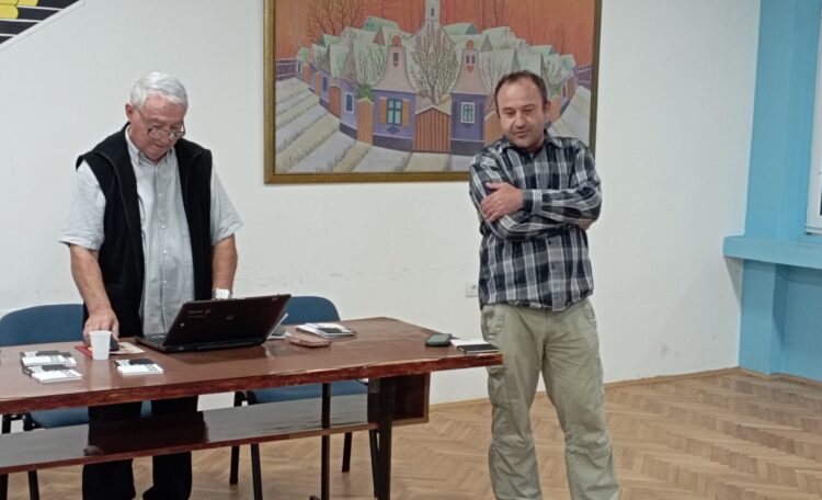 Záber z prezentácie v Kovačici