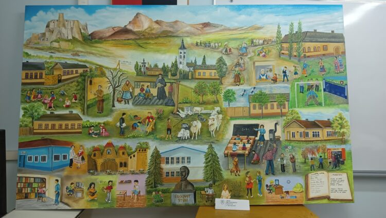 Obraz, ktorý krášli steny slávnostnej siene