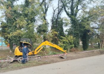 Budovanie parkoviska v Petrovci (Foto: z archívu OBP)