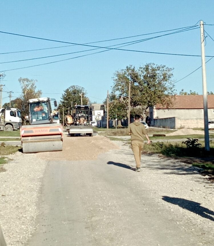 Rekonštrukcia a asfaltovanie Karađorđovej ulice v Belegiši