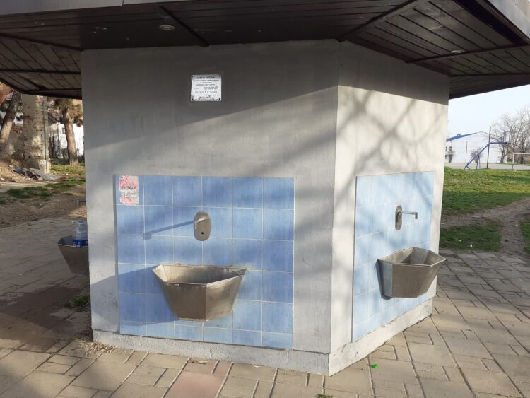 Ekologická studňa v centre Kulpína