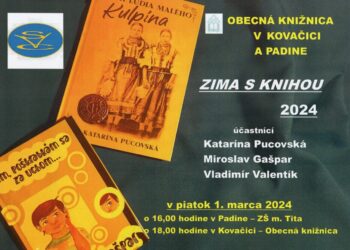 Zima s knihou 2024 v Kovačici a v Padine